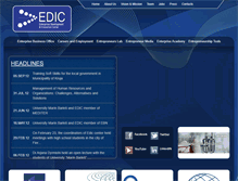 Tablet Screenshot of edic.umb.edu.al